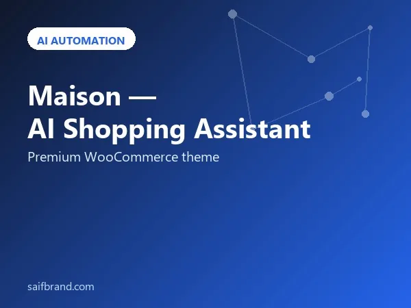 Maison AI Shopping Assistant Theme