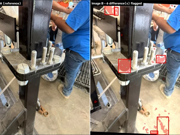 AI Metal Assembly Image Comparator