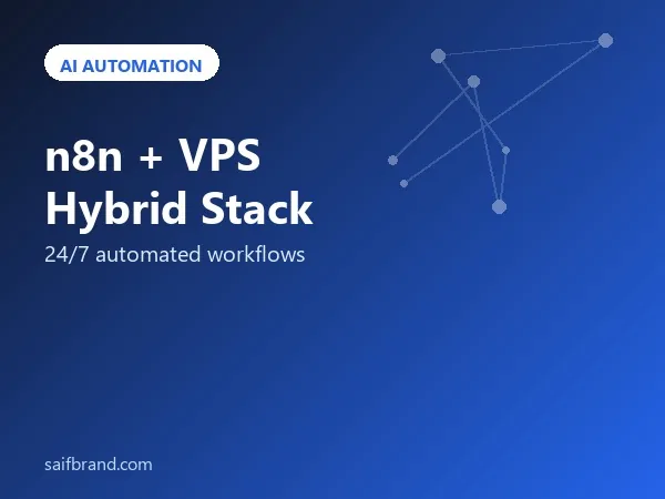 n8n + VPS Hybrid Automation Stack